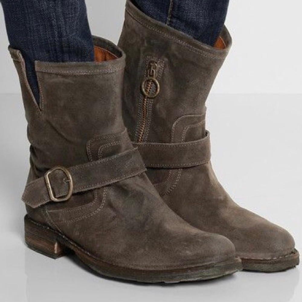 Fiorentini + Baker suede booties 37